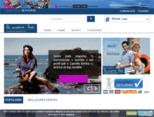 Tablet Screenshot of la-marine-hier.com